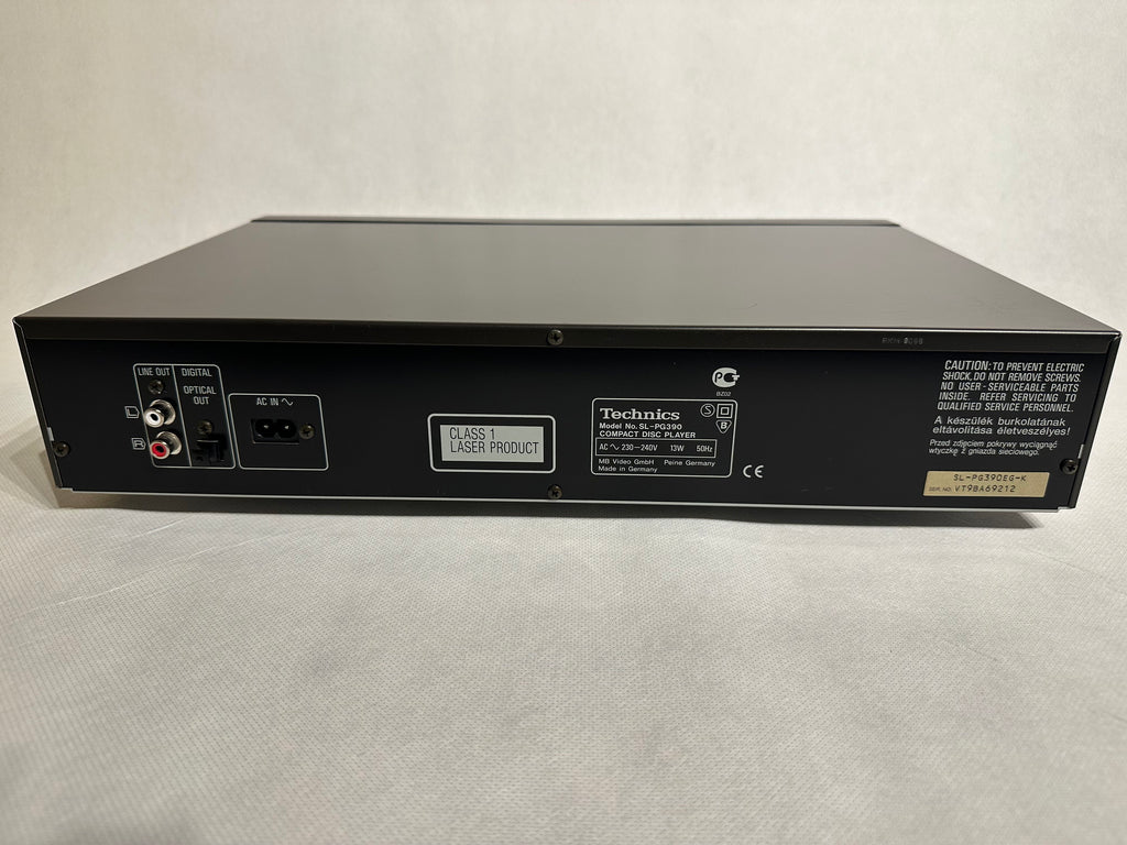 Technics SL-PG390 CD-Player | Made in Germany | Sehr guter Zustand