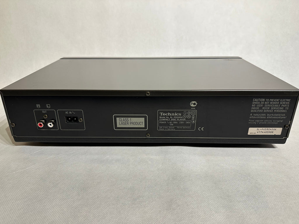 Technics SL-PG580A CD-Player | Made in Germany | Guter Zustand