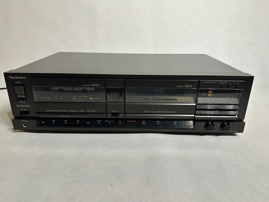 Technics RS-T33R Doppel-Kassettendeck | Auto-Reverse | Guter Zustand
