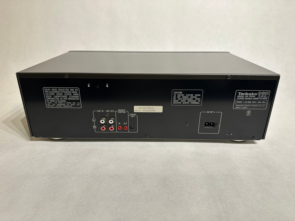Technics RS-TR333 Doppel-Kassettendeck | Guter Zustand