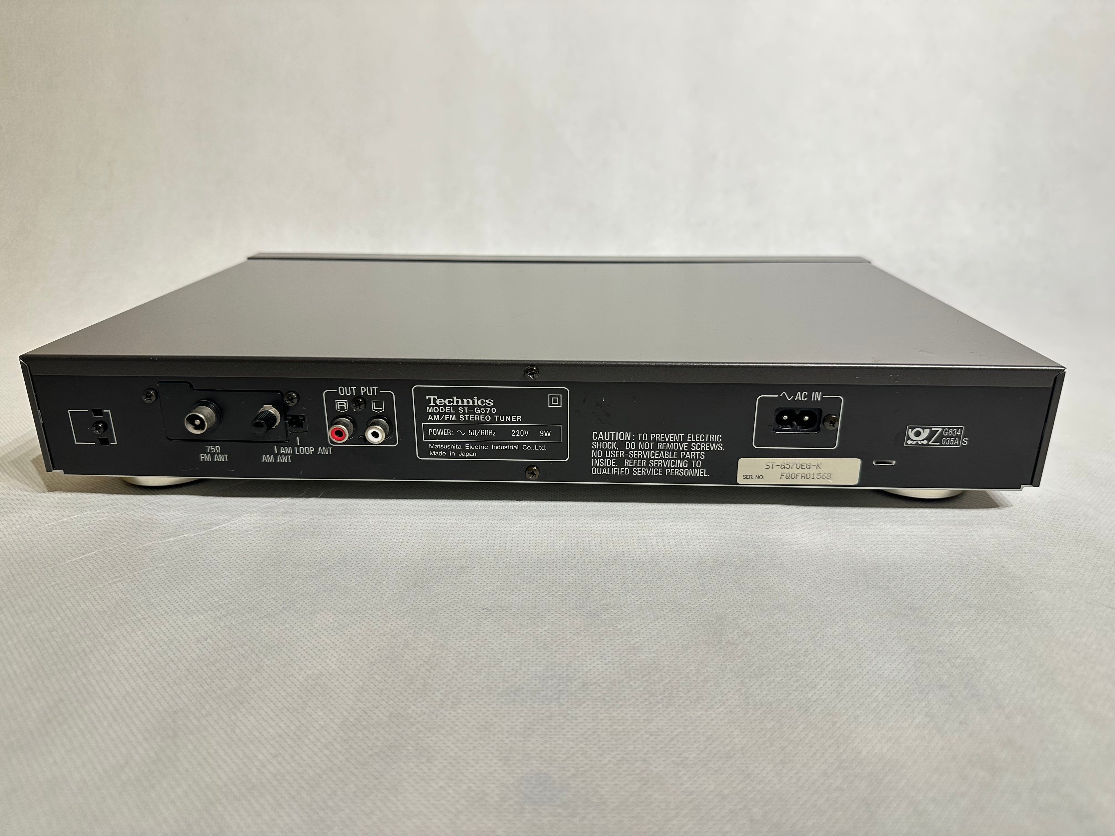 Technics ST-G570 AM/FM Stereo Tuner | Sehr guter Zustand