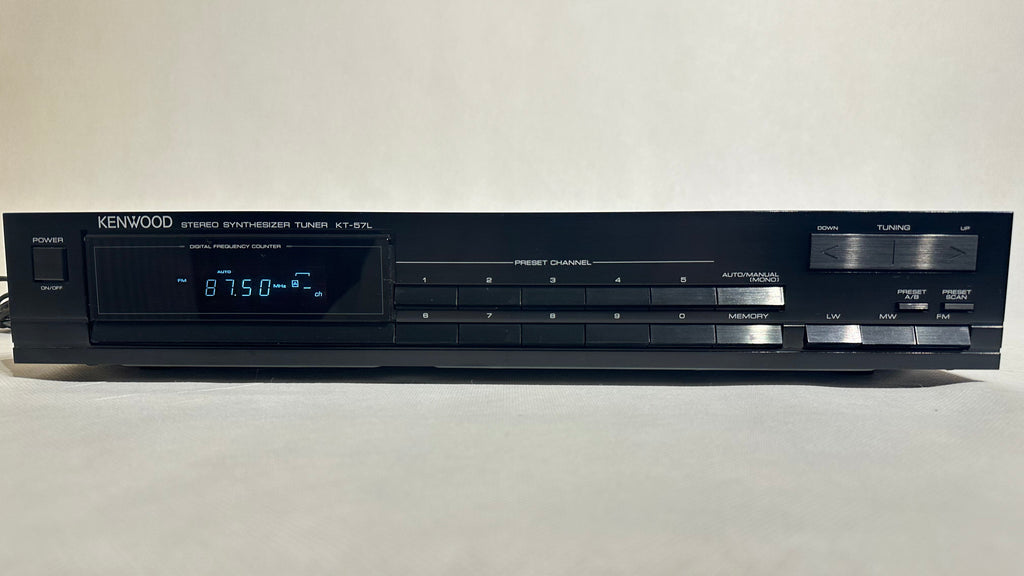 Kenwood KT-57L AM-FM Stereo Tuner | Gut bis Sehr Gut