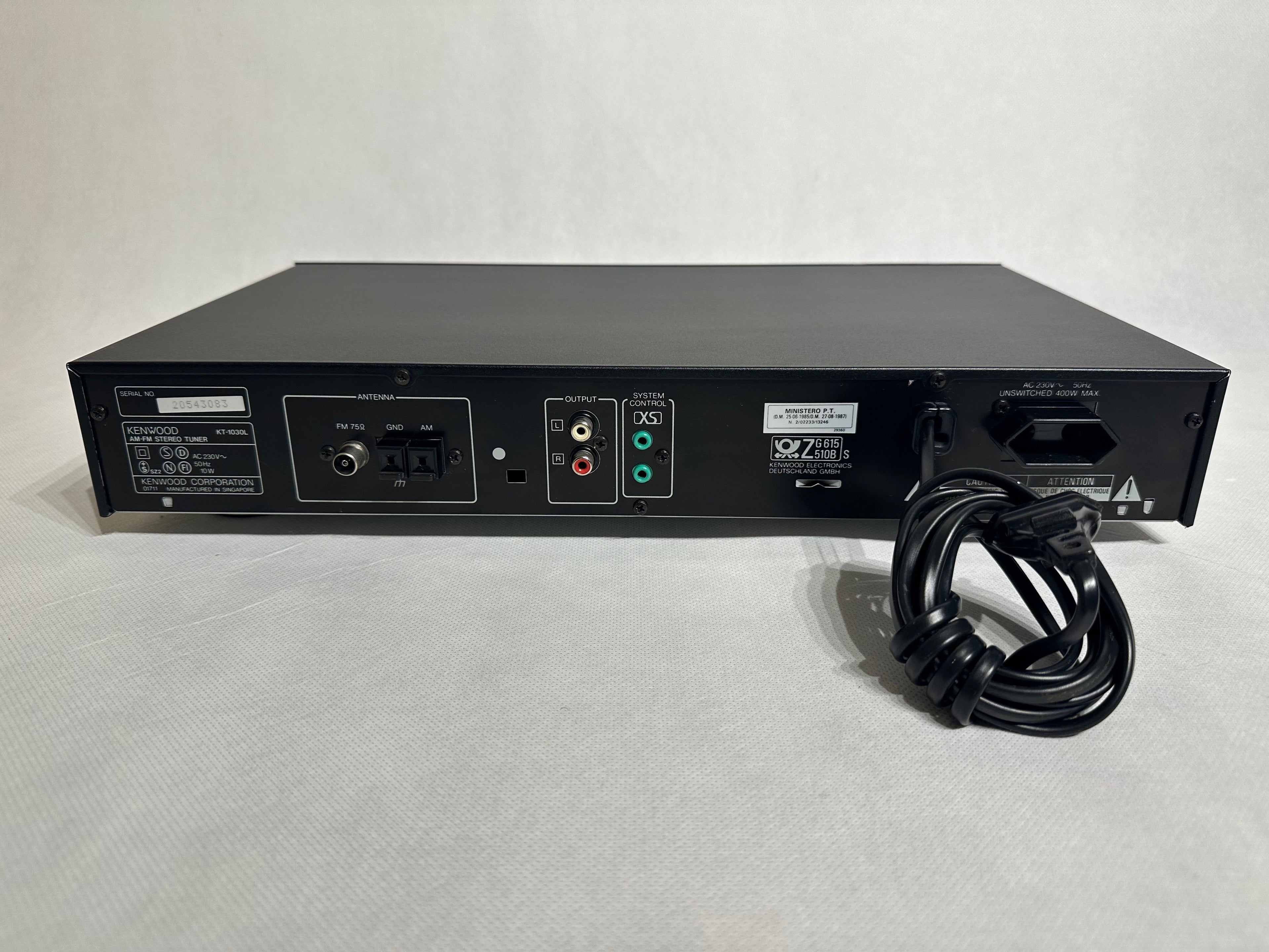 Kenwood KT-1030L AM-FM Stereo Tuner | Sehr Gut