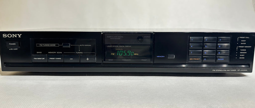 SONY ST-JX250L FM/AM Tuner | Akzeptabel