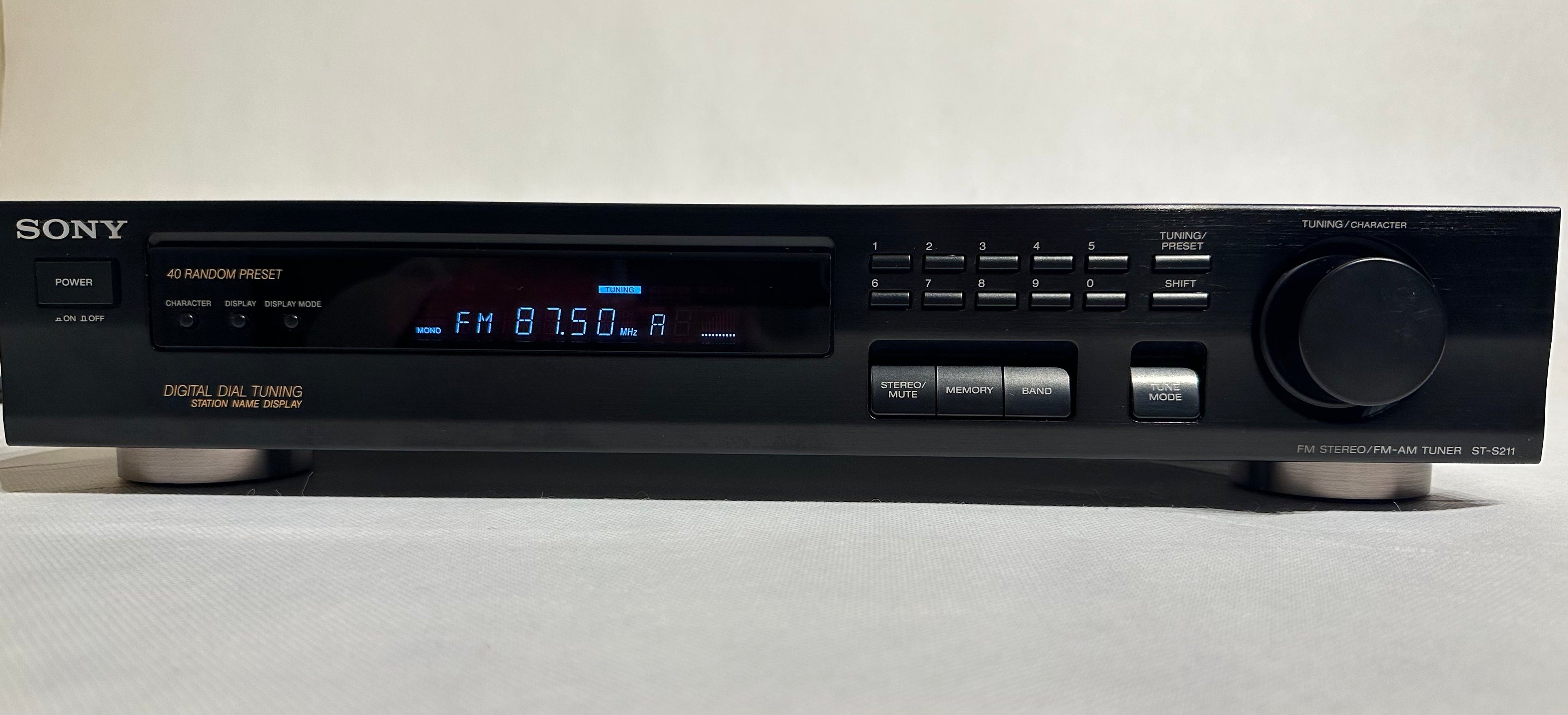 SONY ST-S211 FM/AM Tuner | Gut