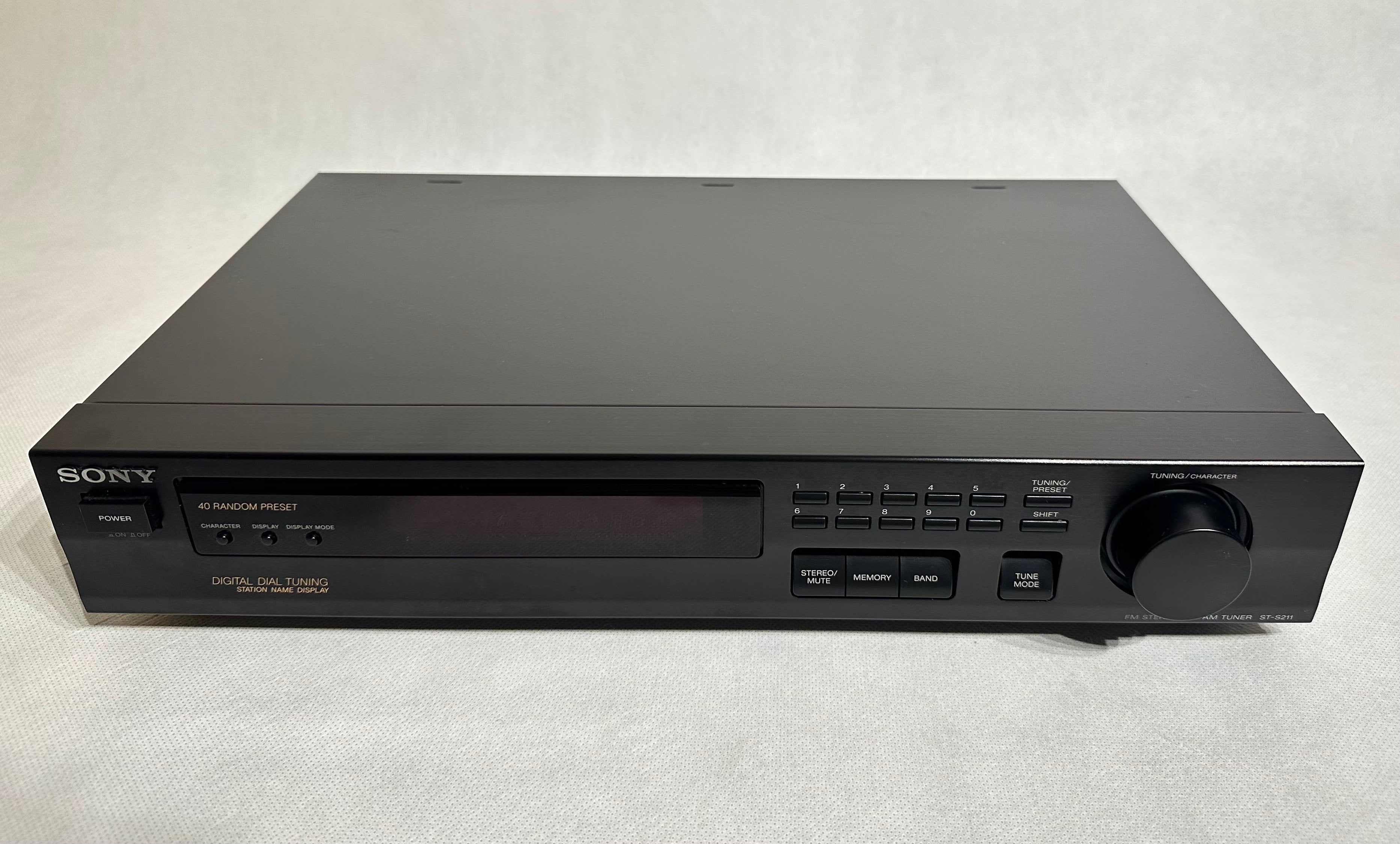 SONY ST-S211 FM/AM Tuner | Gut