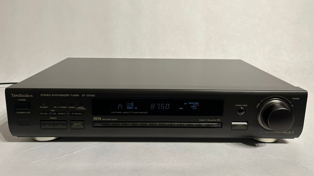 Technics ST-GT550 Stereo Synthesizer Tuner | Sehr guter Zustand