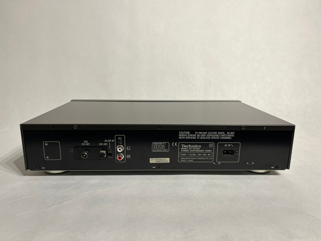 Technics ST-GT550 Stereo Synthesizer Tuner | Sehr guter Zustand