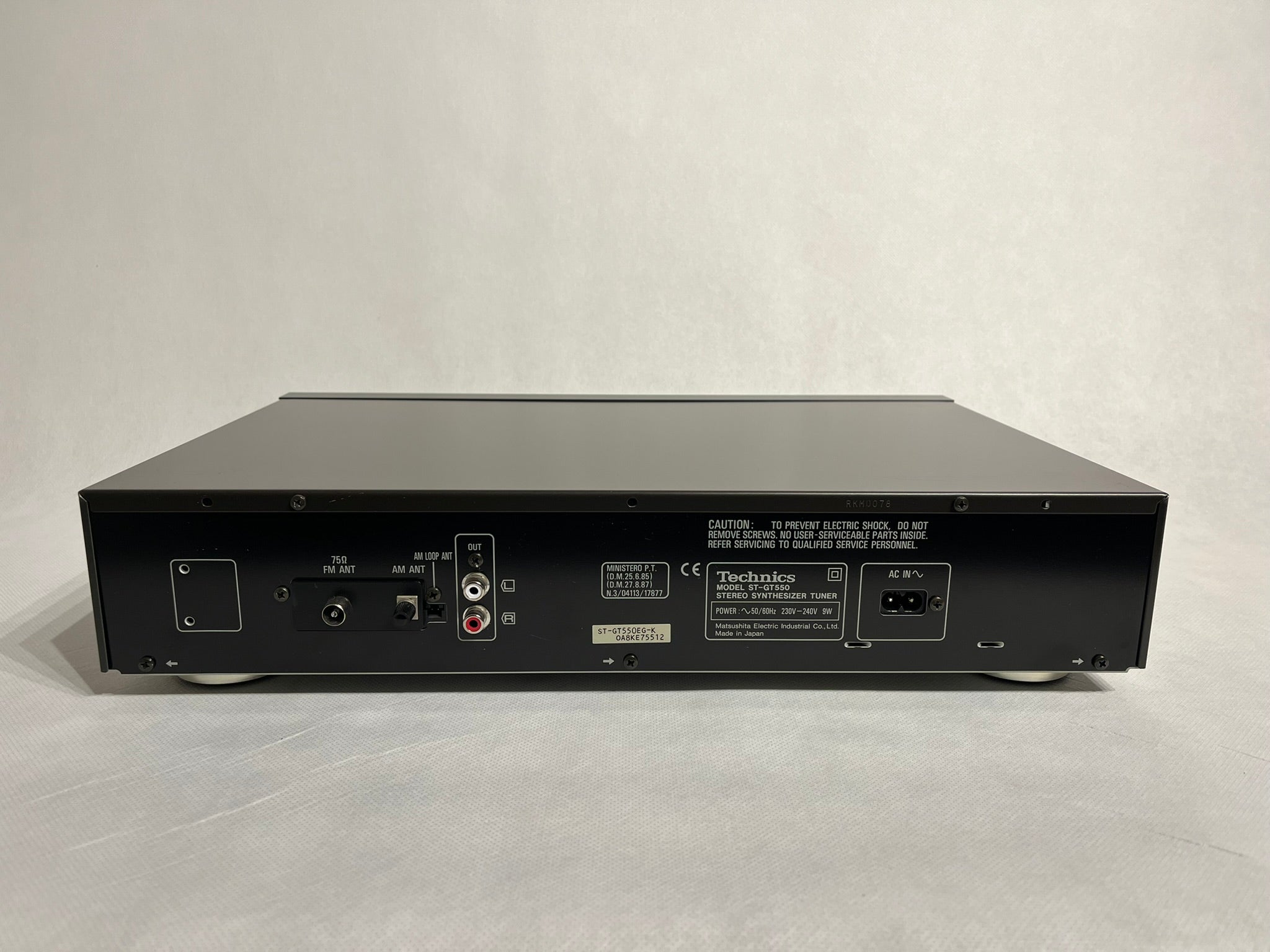 Technics ST-GT550 Stereo Synthesizer Tuner | Sehr guter Zustand