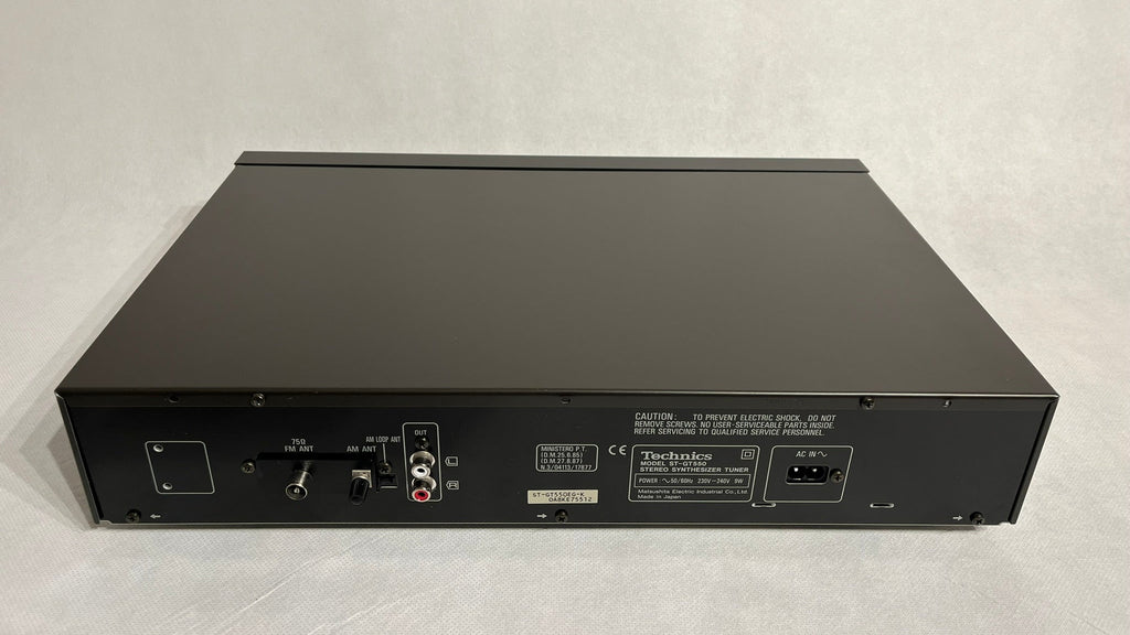 Technics ST-GT550 Stereo Synthesizer Tuner | Sehr guter Zustand