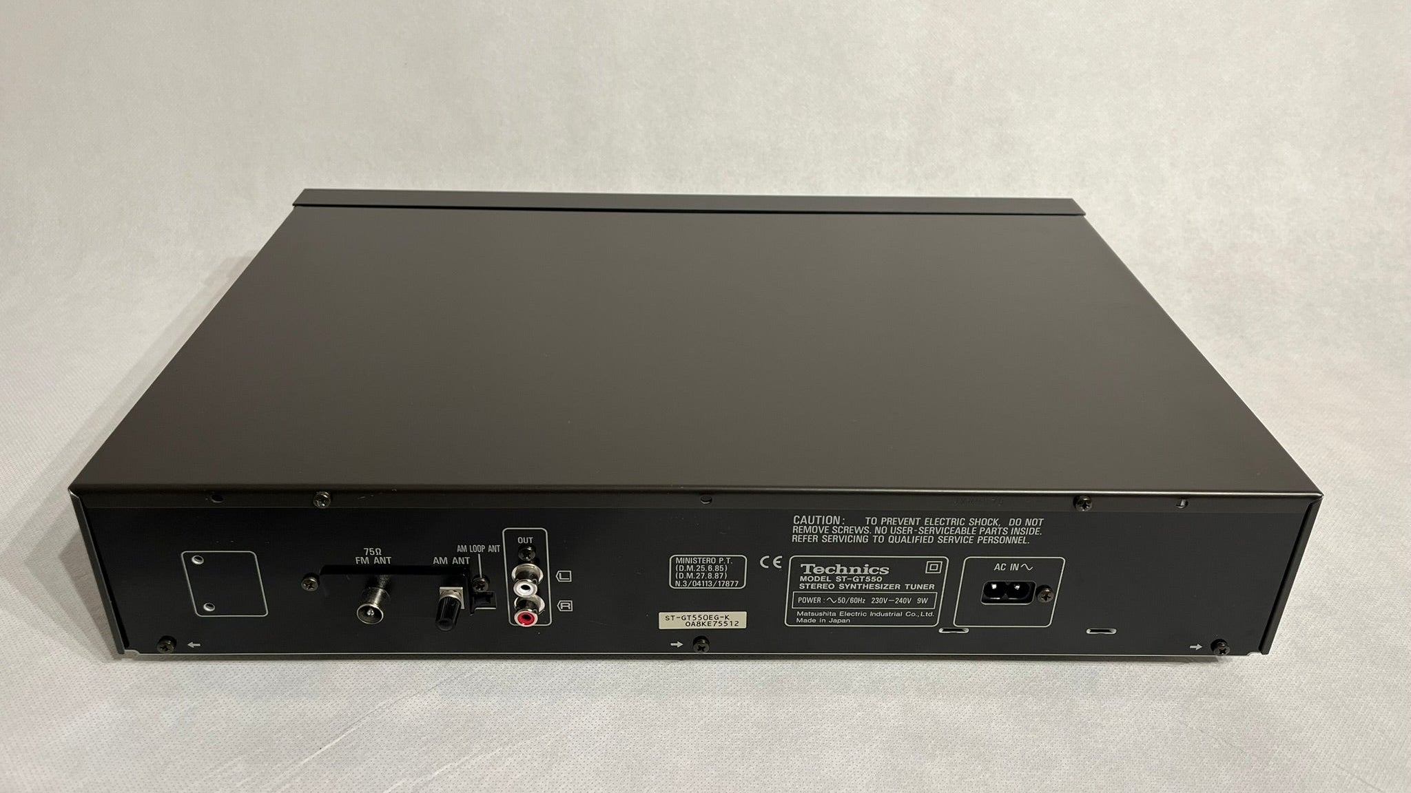 Technics ST-GT550 Stereo Synthesizer Tuner | Sehr guter Zustand