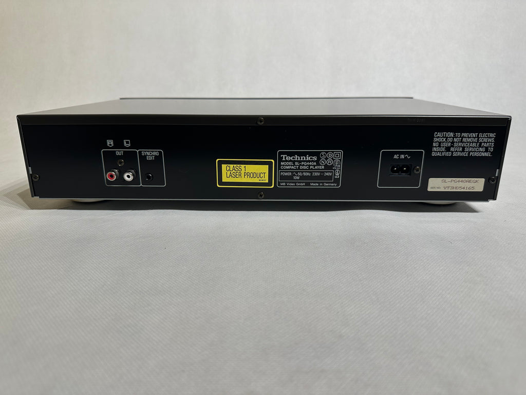 Technics SL-PG440A CD-Player | Made in Germany | Sehr Guter Zustand