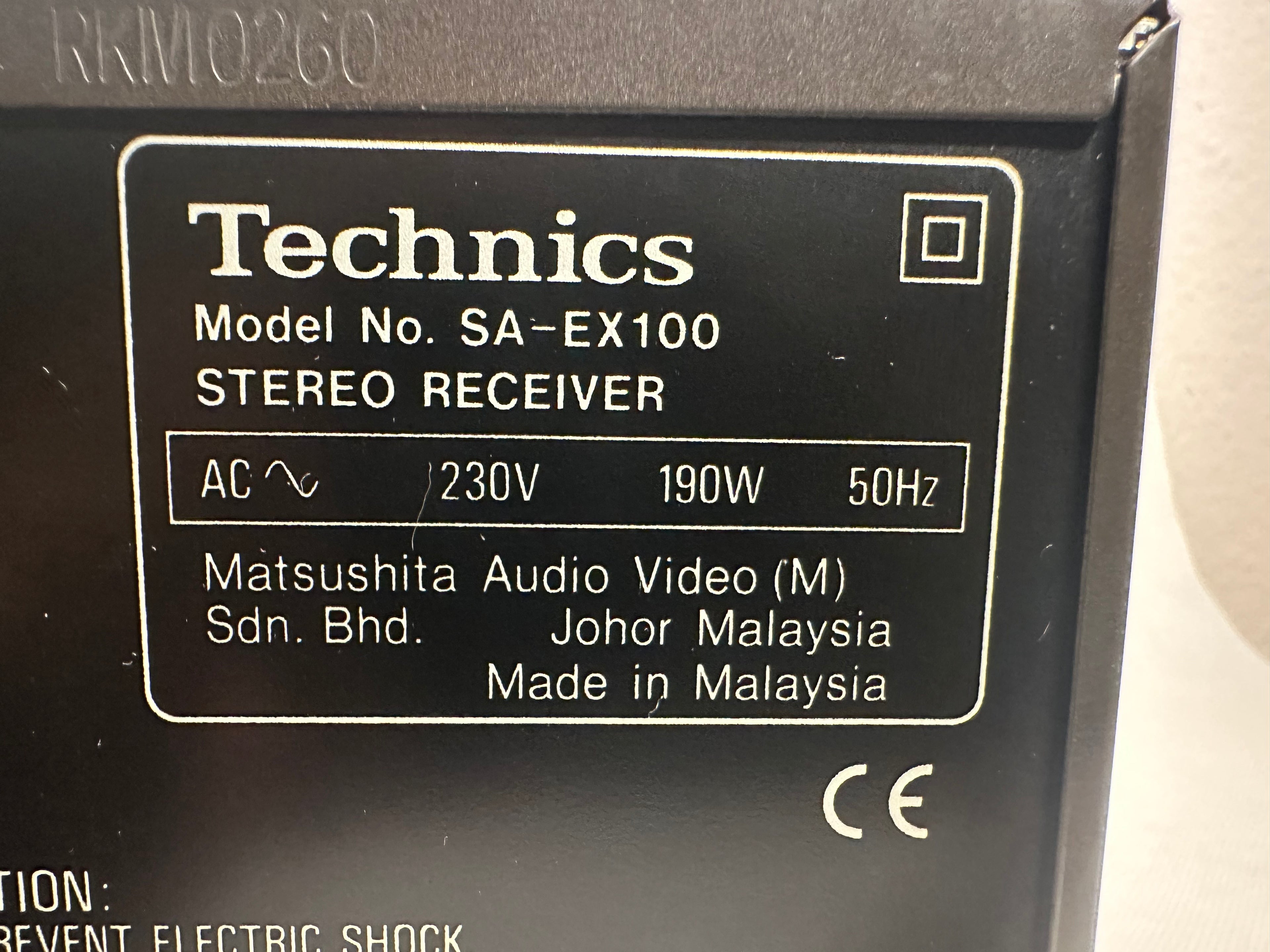 Technics SA-EX100 | Gut